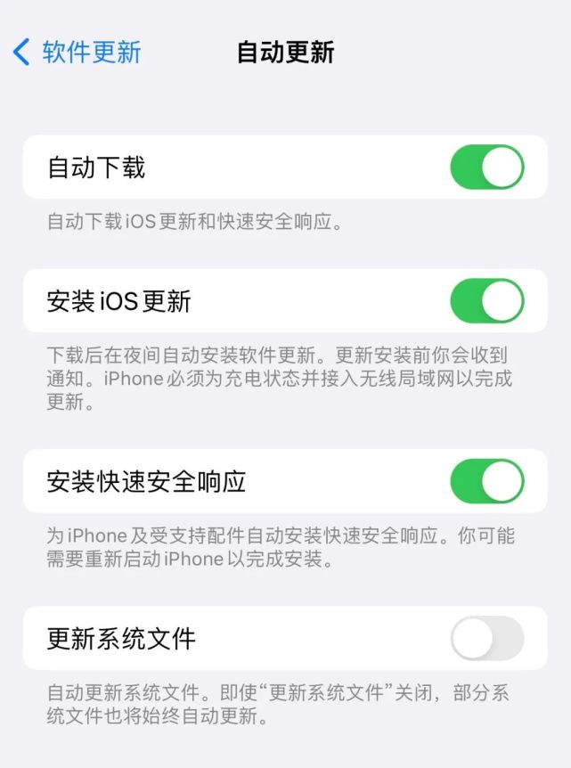 黄平苹果手机维修分享苹果快速安全响应更新有必要安装吗 