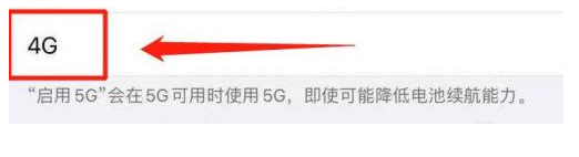 黄平苹果13维修分享iPhone 13恒定4G设置方法 